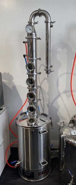 65 Litre Stainless Steel 4 plate Reflux Still Carousel 1