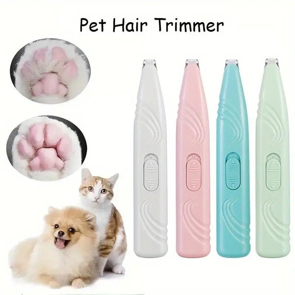 Quiet & Rechargeable Pet Hair Trimmer for Foot & Face Grooming Carousel 2