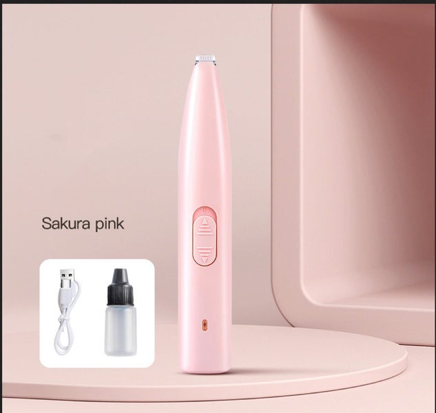 Quiet & Rechargeable Pet Hair Trimmer for Foot & Face Grooming Carousel 9