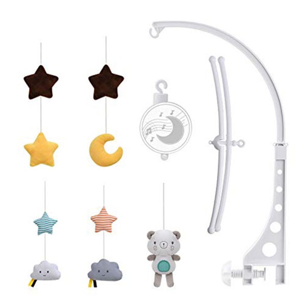 Musical Mobile - Bear, Moon, Star and Cloud Carousel 2