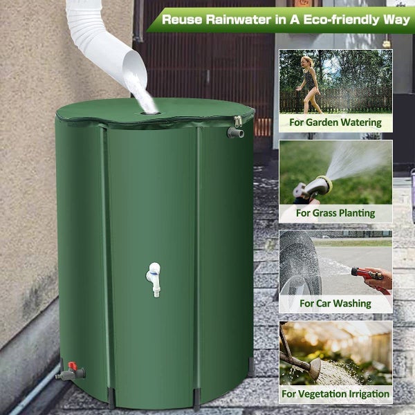 Rain Water Tank Barrel 750L Sale NZ Stock Deal Clearance Carousel 19