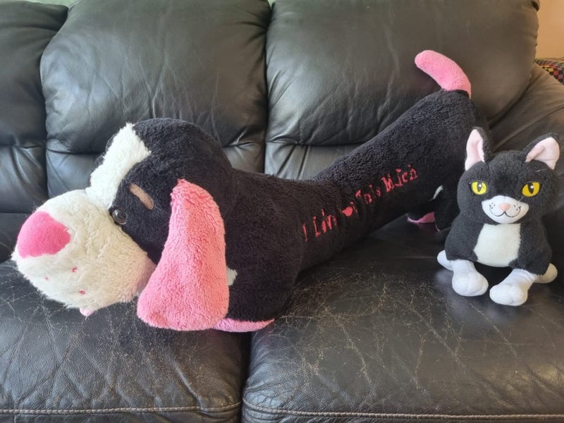 Soft toy dachshund sausage dog and cat bulk Carousel 1