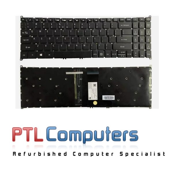*Free Shipping* Laptop Keyboard Acer Aspire 3 5 A315-42 A315-54 A515-52 Backlit Carousel 1