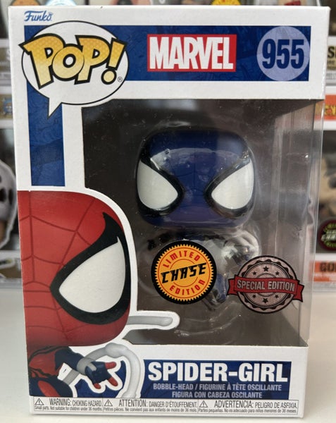 Spider-Girl Marvel CHASE Rare Pop! Vinyl Figure Carousel 1