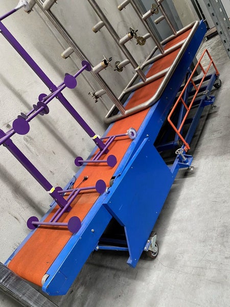 Climbing conveyor belt incline/decline Carousel 1