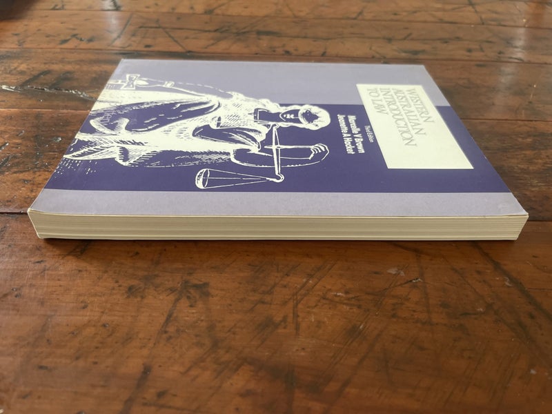 Western Australian introduction to law / Marcelle V. Brown, Jeanette A. Hacket Carousel 8