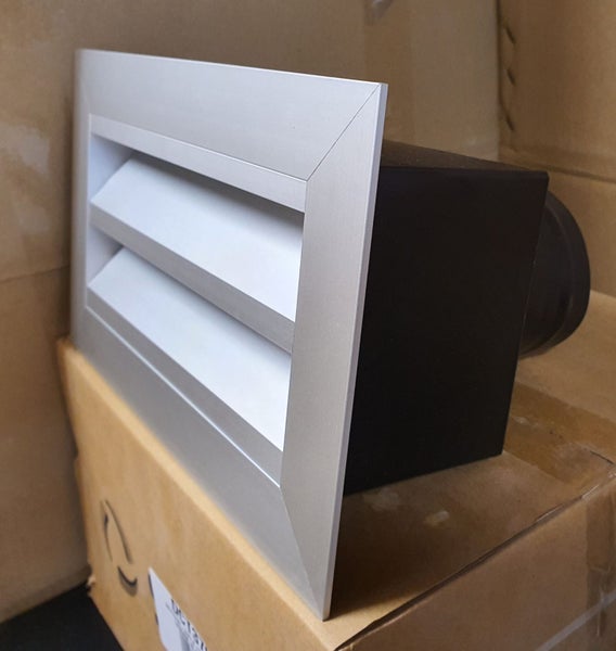 SIMX WEATHERPROOF ALUMINIUM LOUVRE VENT - 225 x 125mm Carousel 2