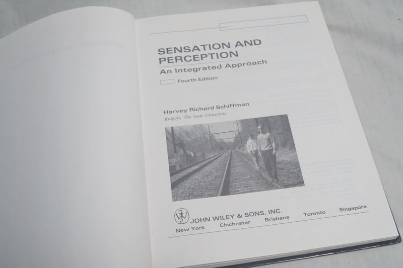 Sensation and Perception: An Integrated Approach Carousel 2