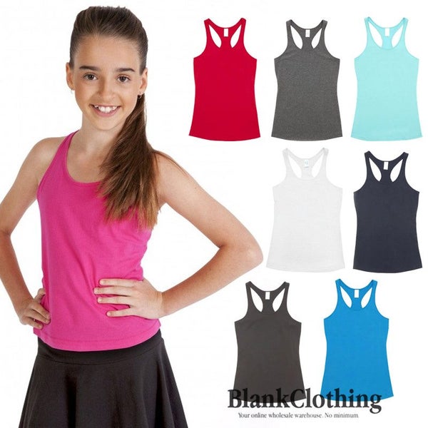 AUGUST | Kids T-back Singlet 100% Cotton Carousel 2