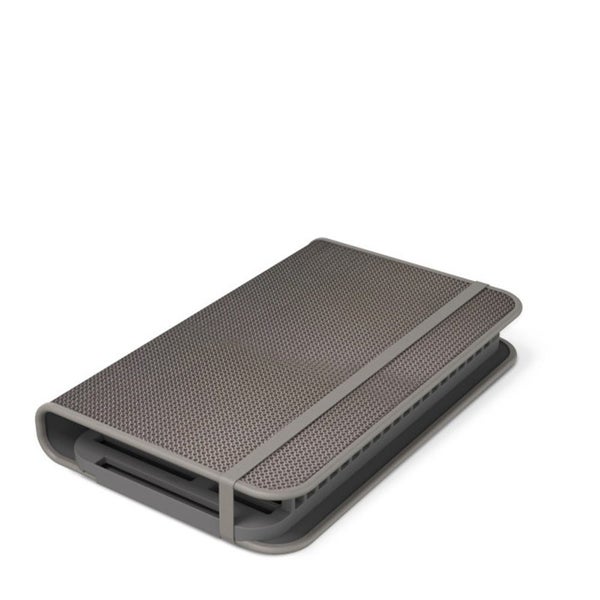 Umbra UDry Dish Rack with Dry Mat Charcoal Carousel 7