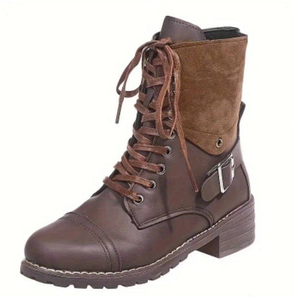 SALE Womens Size 8 (true to size) Eur 39 Refined Lace-up vegan Leather Carousel 1