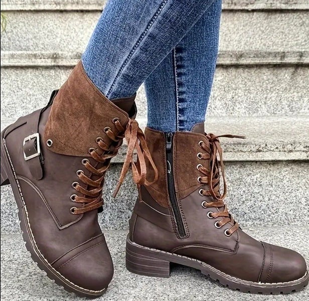 SALE Womens Size 8 (true to size) Eur 39 Refined Lace-up vegan Leather Carousel 2