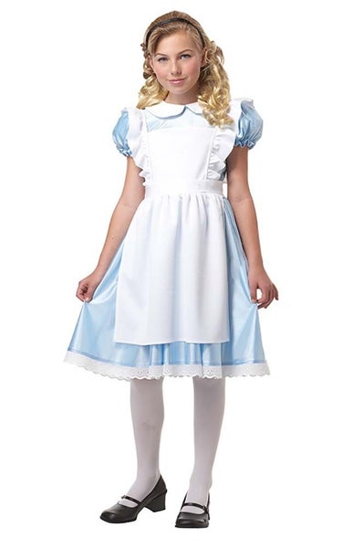 ALICE IN WONDERLAND CHILD GIRLS FANCY DRESS BOOK WEEK COSTUME Carousel 1