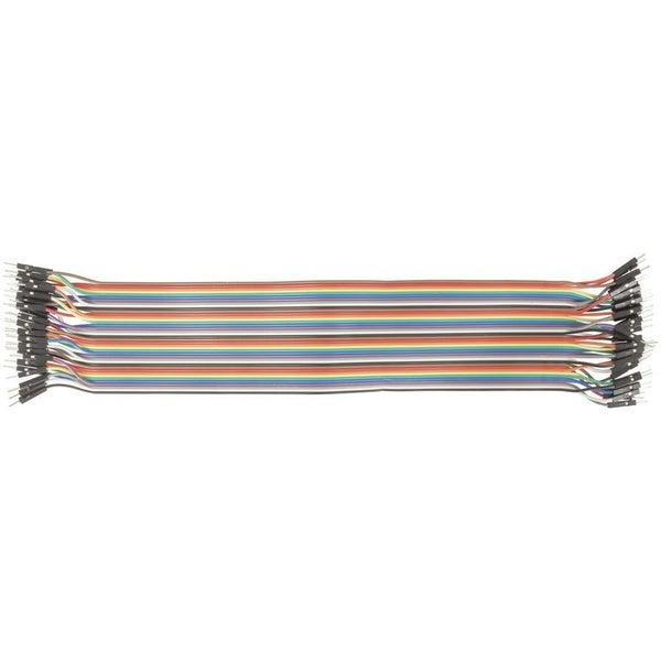 150mm Plug to Plug Jumper Leads - 40 Piece (WC6024) Carousel 2