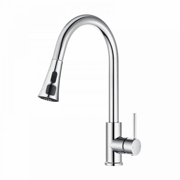 Pull Out LCD Display Kitchen Laundry Sink Mixer Tap Faucet Carousel 2