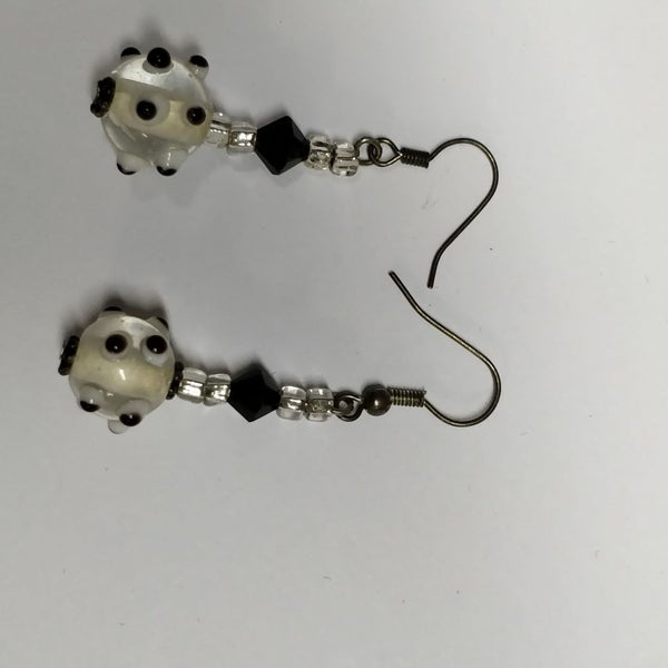 Hanging pair of Bead Earrings Carousel 2