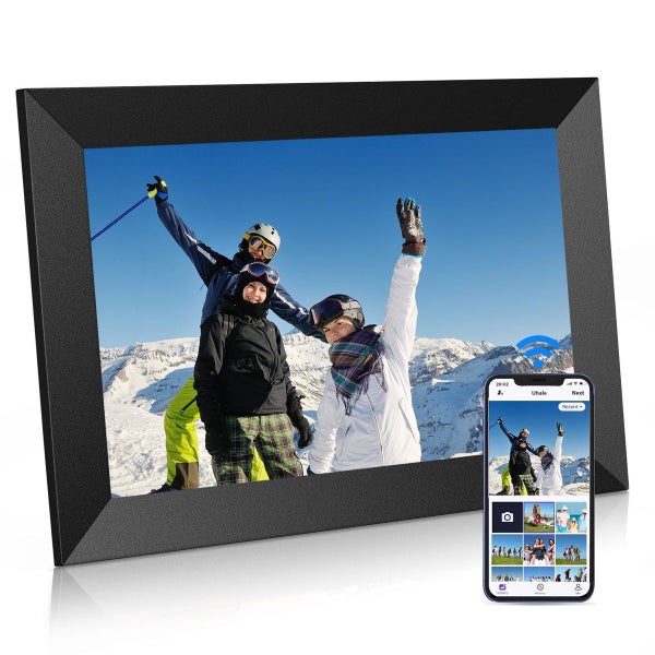 Digital Picture Frame WiFi 10.1 inch Touch Screen Electronic Photo Frame Carousel 2