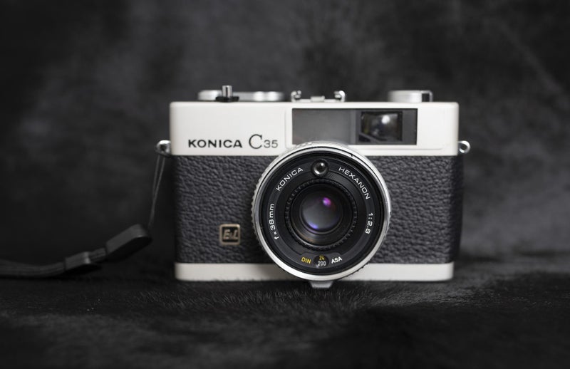Konica C35 film camera film tested Carousel 2
