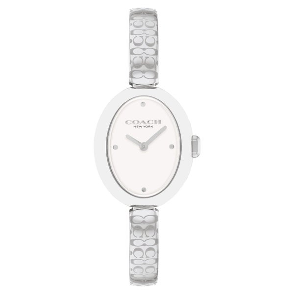 Coach Stainless Steel White Dial Women's Watch - 14504483 Carousel 1