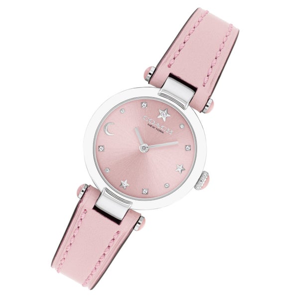 Coach Leather Blush Dial Women's Watch - 14504458 Carousel 2