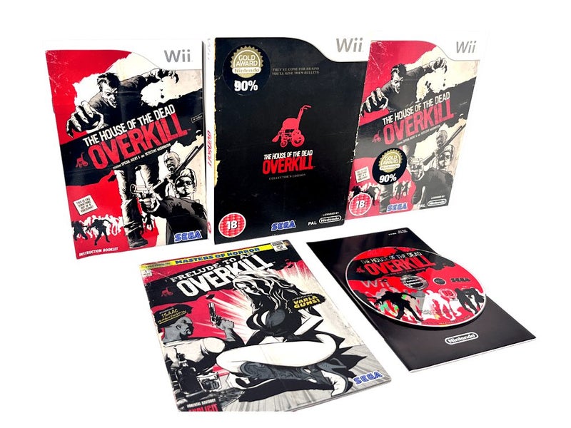 House of the Dead Overkill BOXED COLLECTOR'S EDITION (Wii) *MINT COMPLETE* Carousel 2