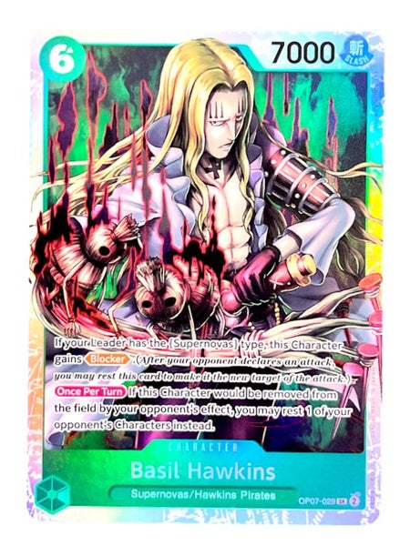 One Piece TCG - Basil Hawkins - 500 Years in the Future (OP07) Carousel 1