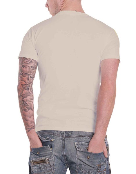 Creedence Clearwater Revival T Shirt Born On The Bayou Official Mens Sand Carousel 2