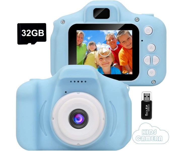 Kids Camera,Mini Rechargeable Digital Camera Shockproof Video Gifts Carousel 2
