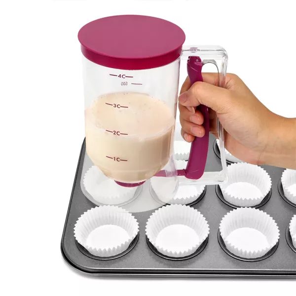 Pancake Cookies Cream Cake Batter Dispenser Kitchen Tool Carousel 1