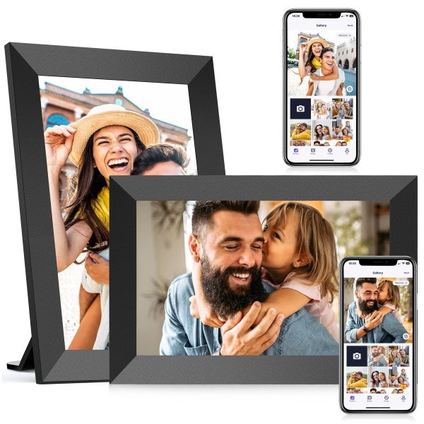 Digital Picture Frame WiFi 10.1 inch Touch Screen Electronic Photo Frame Carousel 2