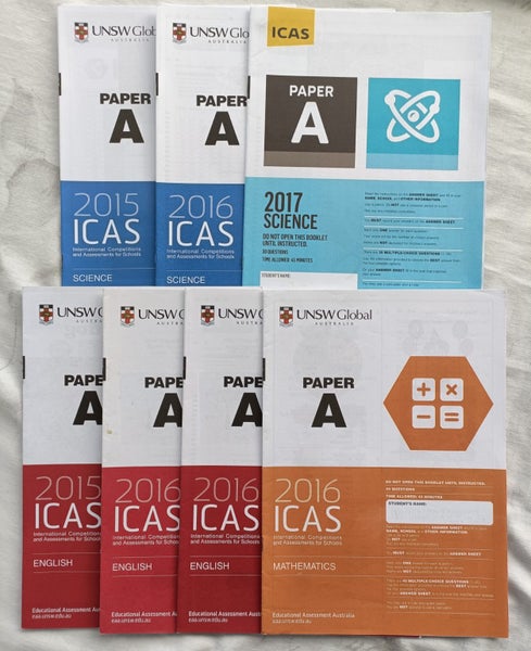 ICAS A (Yr 4) 2015-2017 papers & answers – Choose 2 Carousel 1