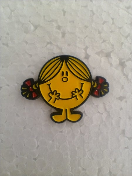 Little Miss Sunshine, by Roger Hargreaves: enamel badge pin Carousel 1