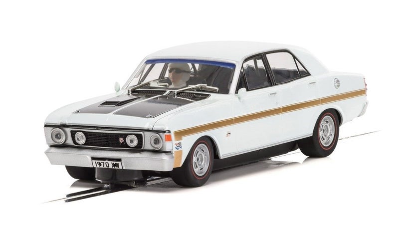 Scalextric C3986 Ford Falcon XW GTHO White Carousel 1