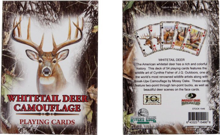 Deer playing cards Carousel 1