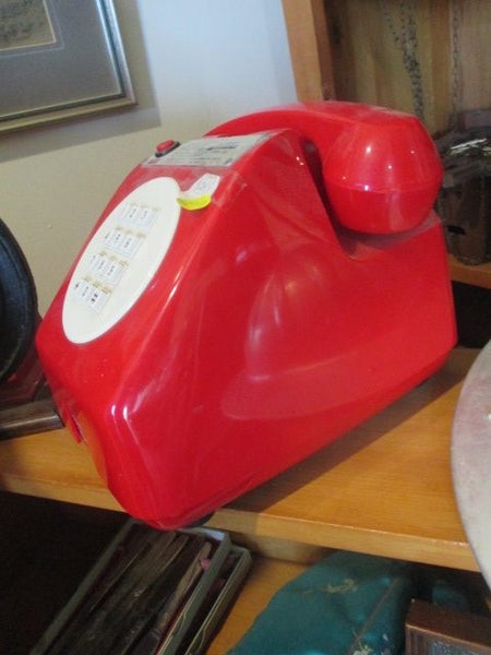 RED TELEPHONE RARE RETRO COIN OP Carousel 5