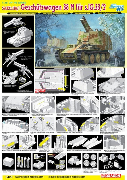 DRAGON 6429 - 1:35 Sd.Kfz.138/1 Geschutzwagen Carousel 1