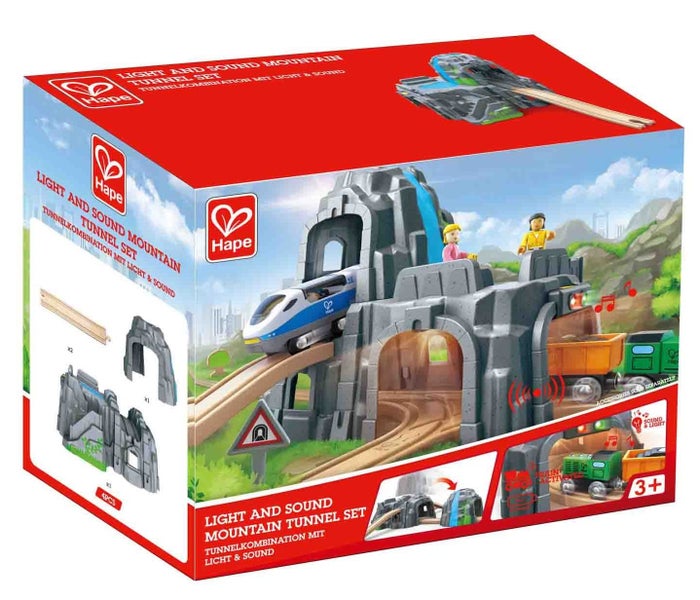 Hape: Light & Sound - Mountain Tunnel Set Carousel 3
