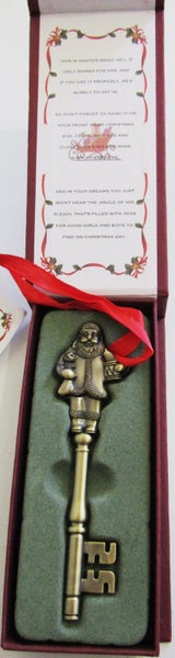Santa's Key - perfect for homes with no chimney! Carousel 1