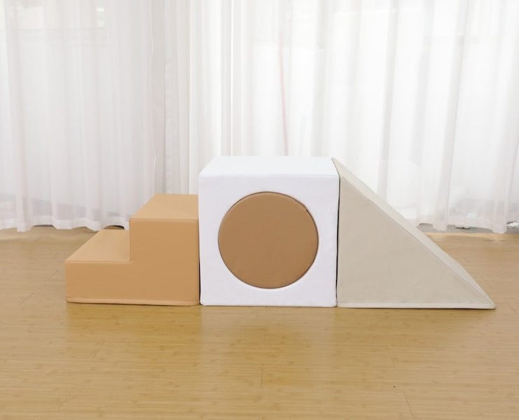 New Soft Play Step Slide and Roll Coffee and Sand Carousel 1