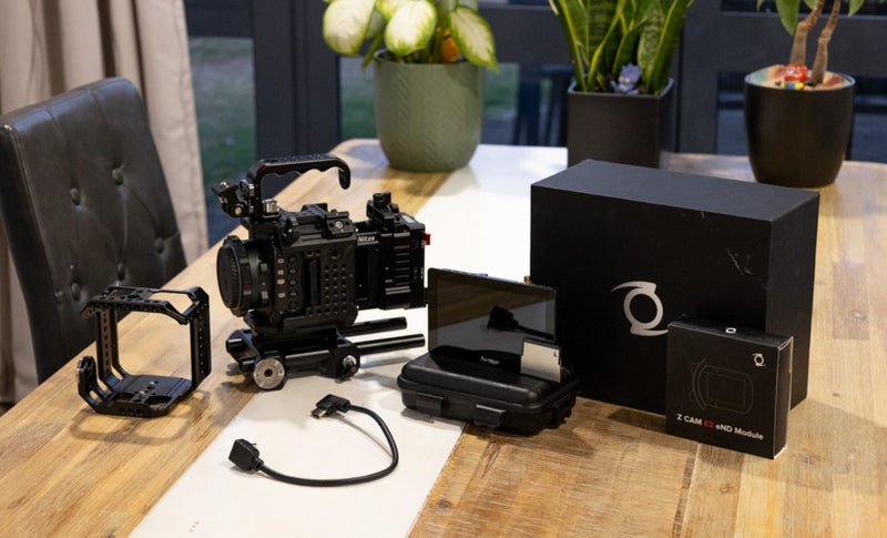 Z Cam E2 F6 full frame 6k cinema camera fully rigged with accessories Carousel 1