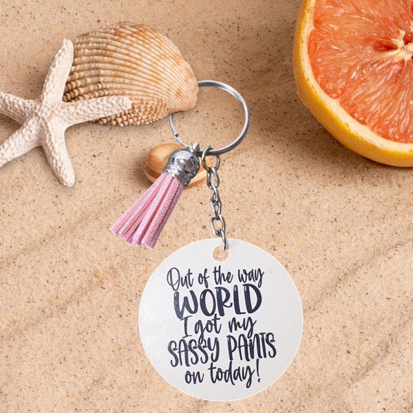 'Sassy pants' keyring Carousel 1