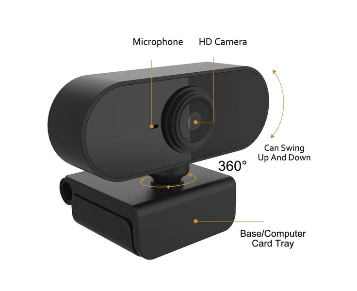 Webcam 1080P HD Stream Video Streaming, Aufnahme, Conferencing Digital Carousel 2