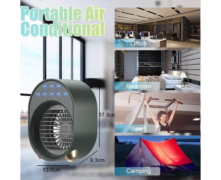 Rechargeable USB Air Conditioner Portable Air Conditioner Fan Evaporat Carousel 2