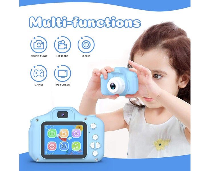Shockproof Selfie Kids Camera Toddler Best Birthday Gifts Dual Camera Carousel 2