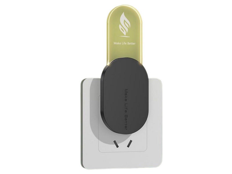 2X Indoor Ultrasonic Repeller Night Light Ultrasonic Mosquito Repellent Black Carousel 1