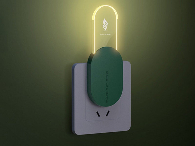 4X Indoor Ultrasonic Repeller Night Light Ultrasonic Mosquito Repellent Green Carousel 2