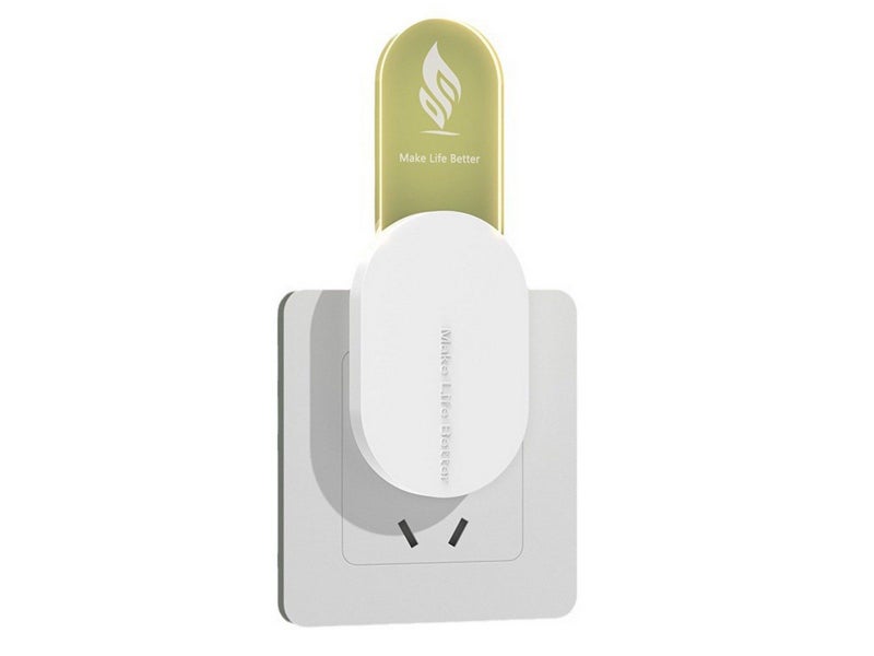2X Indoor Ultrasonic Repeller Night Light Ultrasonic Mosquito Repellent White Carousel 1