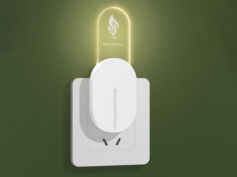 2X Indoor Ultrasonic Repeller Night Light Ultrasonic Mosquito Repellent White Carousel 5