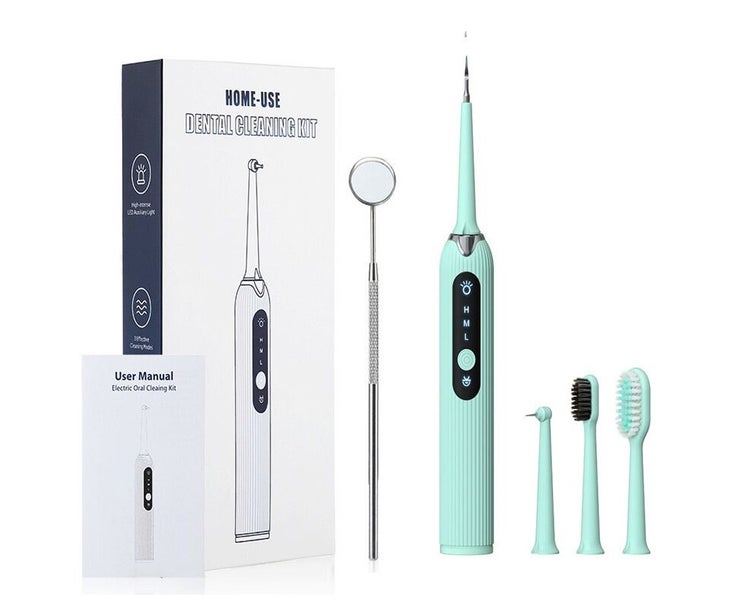 Electric Dental Calculus Remover Ultrasonic Vibration Tooth Tartar Scr Carousel 1