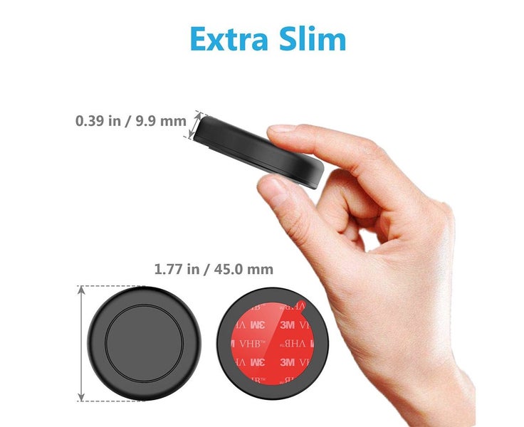 Magnetic Mount, Universal Stick-On Dashboard Magnetic Car Mount Holder Carousel 4